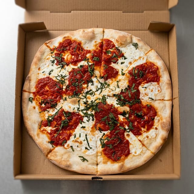 Vodka Margherita Pizza.