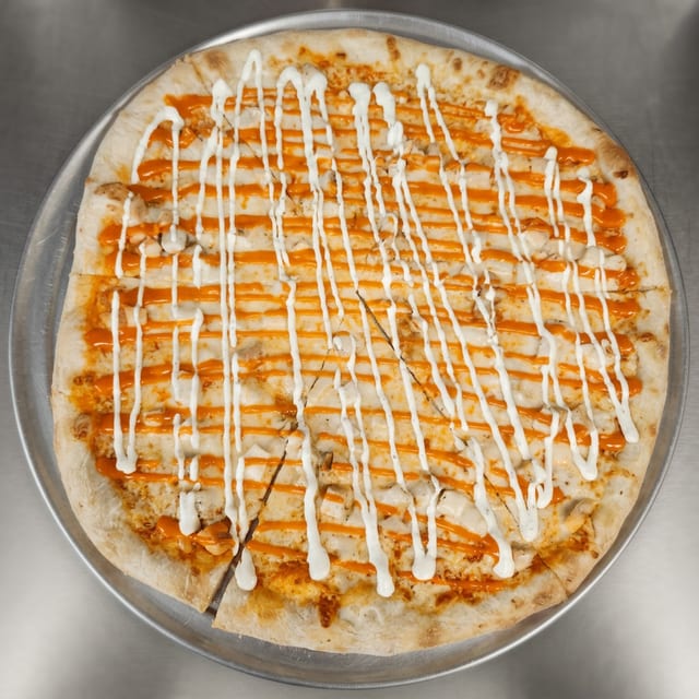 Buffalo Chicken Pizza.