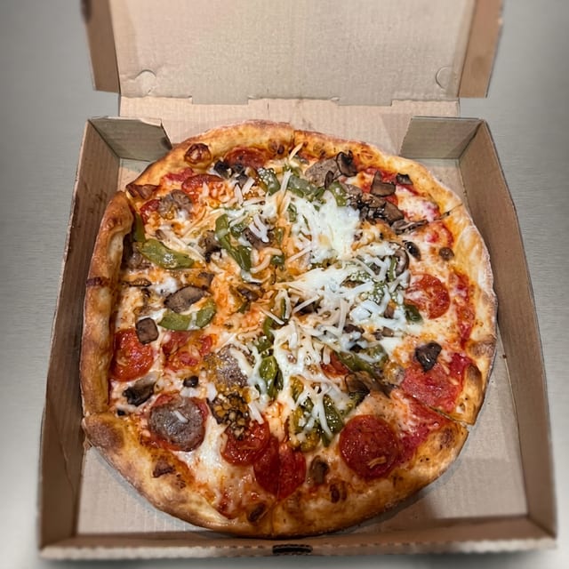 Works Pizza.