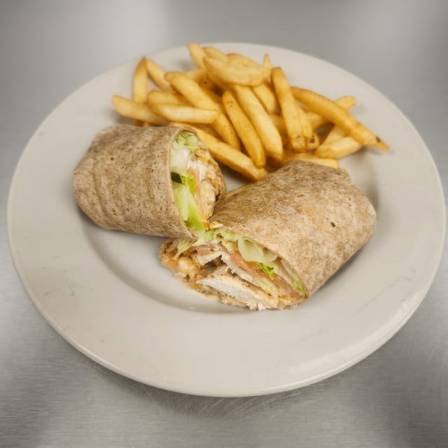 Chicken Caesar Wrap.